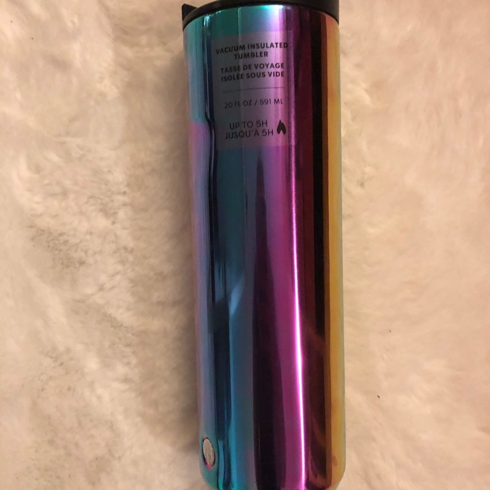 Starbucks rainbow chrome tumbler